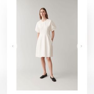 COS organic cotton denim dress